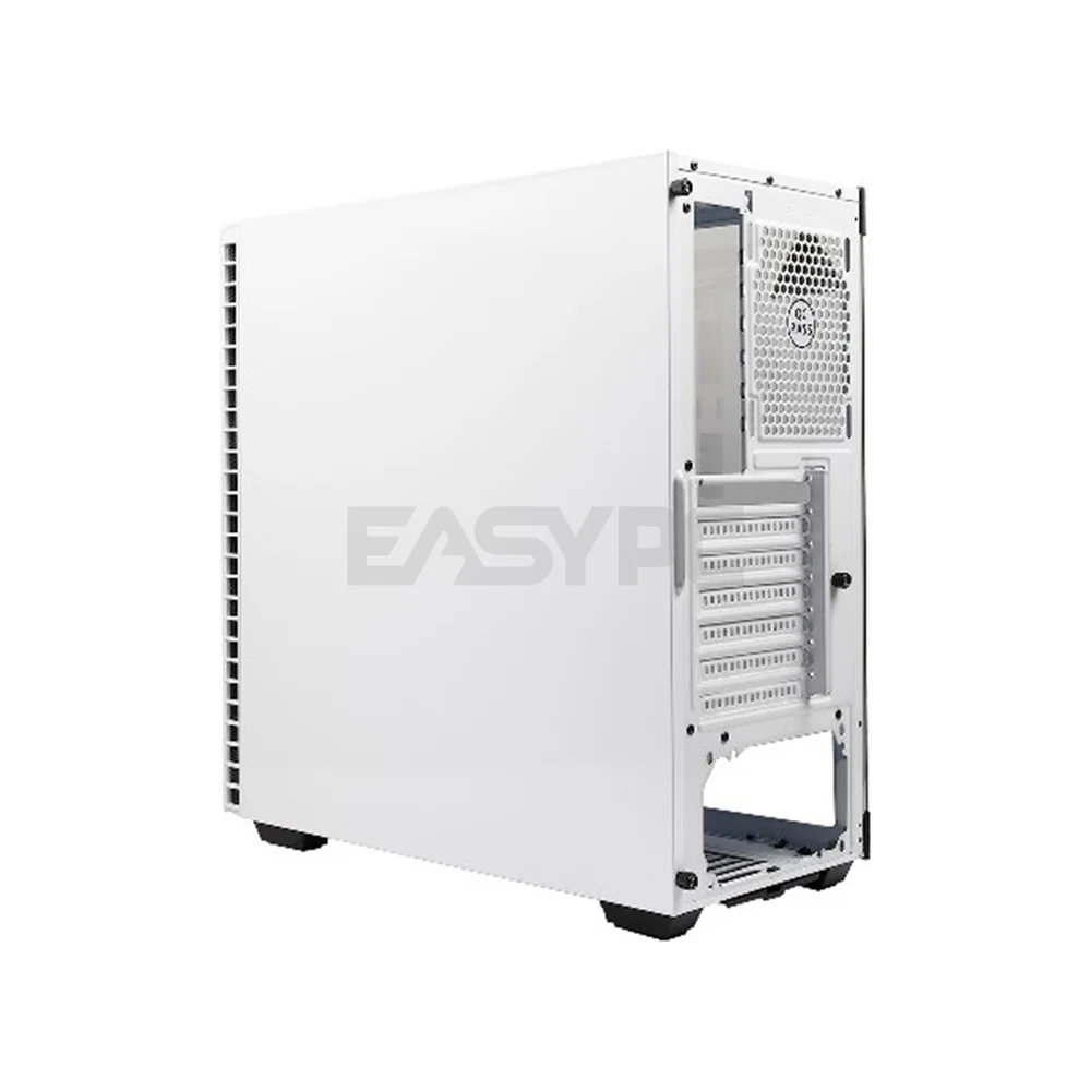 Rakk Hawani Mid Tower Tempered Glass White/Black Support ATX, MATX, ITX MotherBoard PC Gaming Case - Image 10