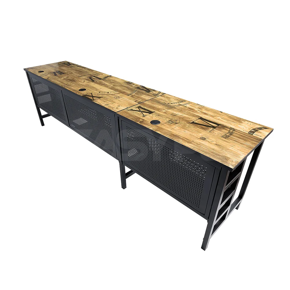 Rakk iCafe Modular DIY Table 3x80cm Wood