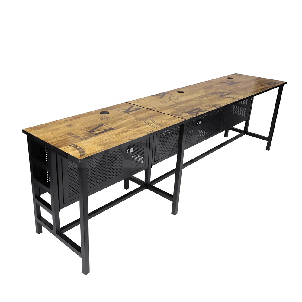 Rakk iCafe Modular DIY Table 3x80cm Wood - Image 4