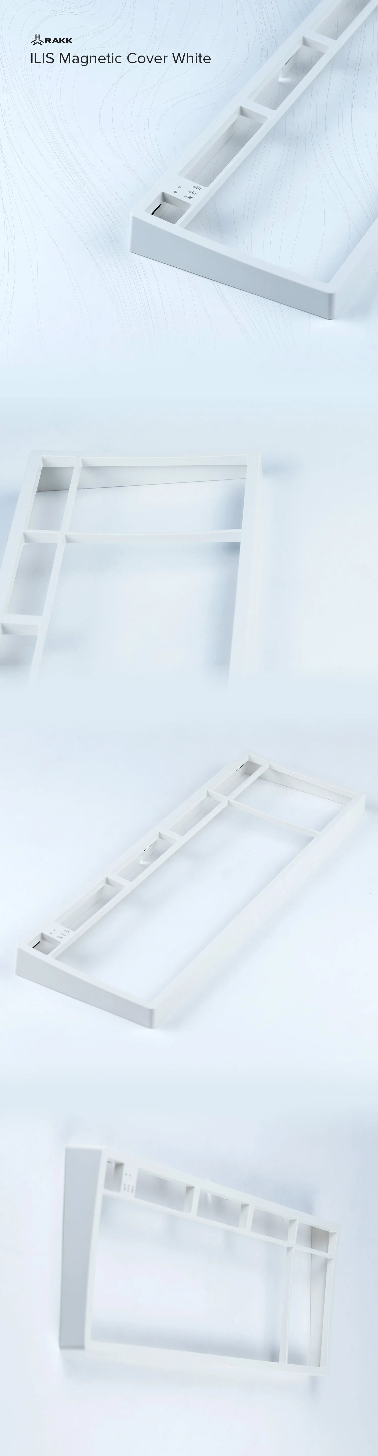 RAKK Ilis Removable Magnetic Cover White - Image 4