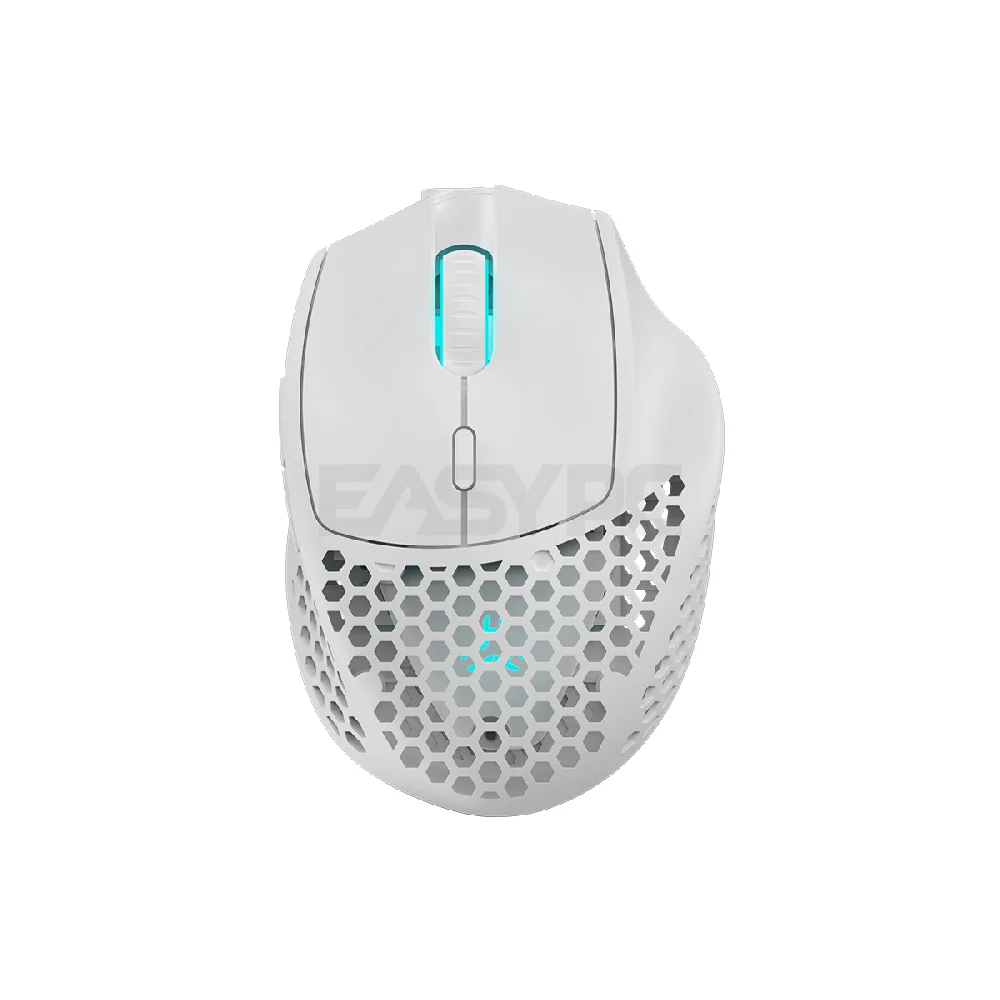 RAKK KALA Wireless 3370 Sensor RGB Black and White Gaming Mouse - Image 7