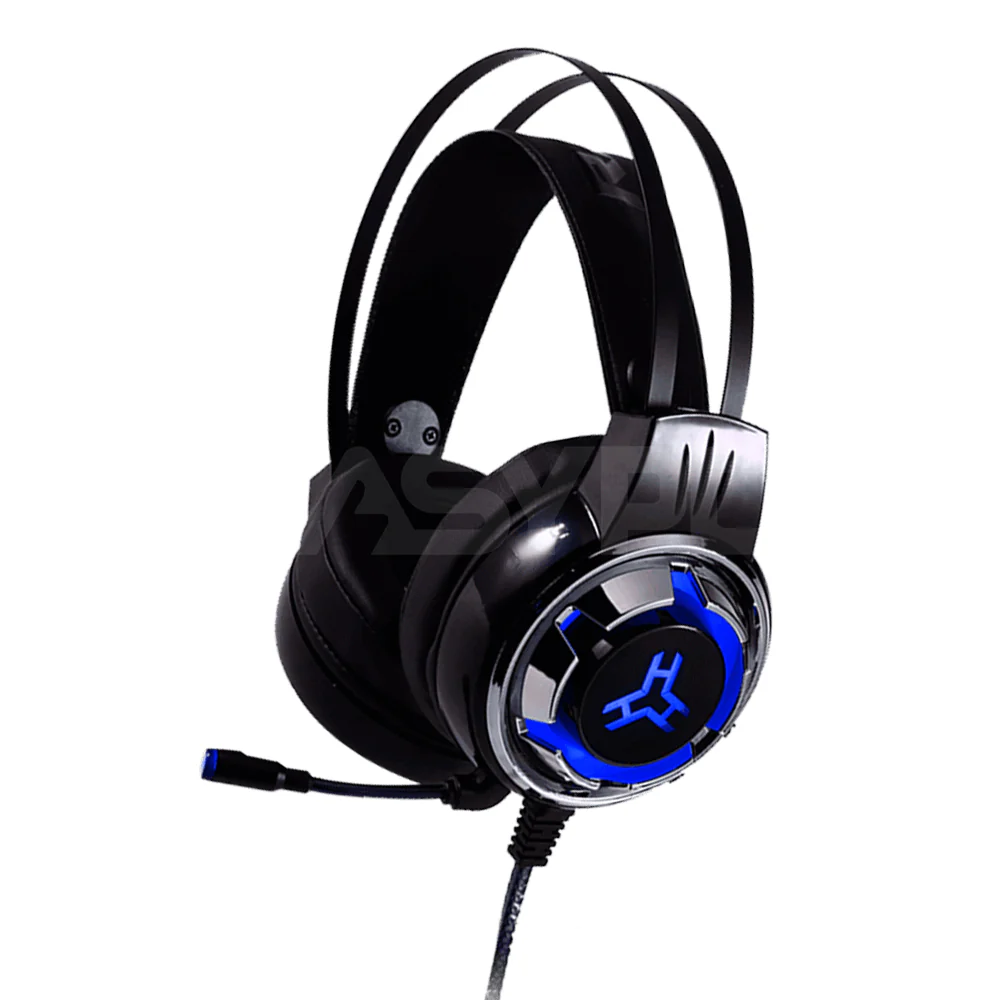 RAkk Karul Illuminated Gaming Headset Blue Bulk