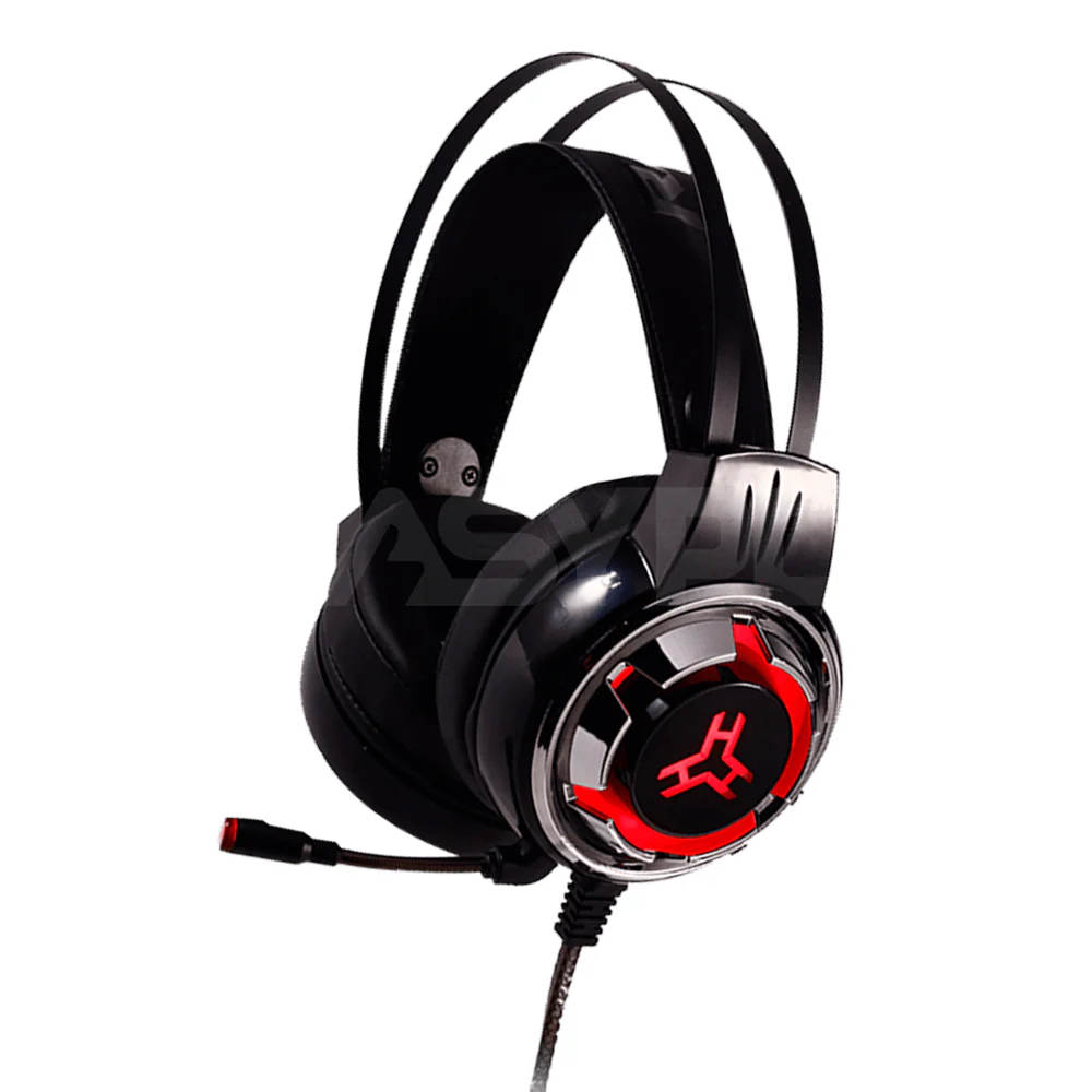 RAkk Karul Illuminated Gaming Headset Red Bulk