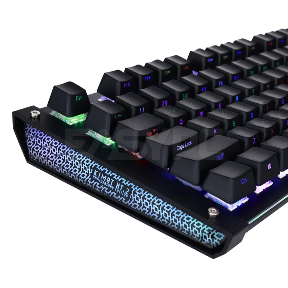 Rakk Kimat XT.2 AE RGB Mechanical Gaming Keyboard Gateron Blue - Image 2