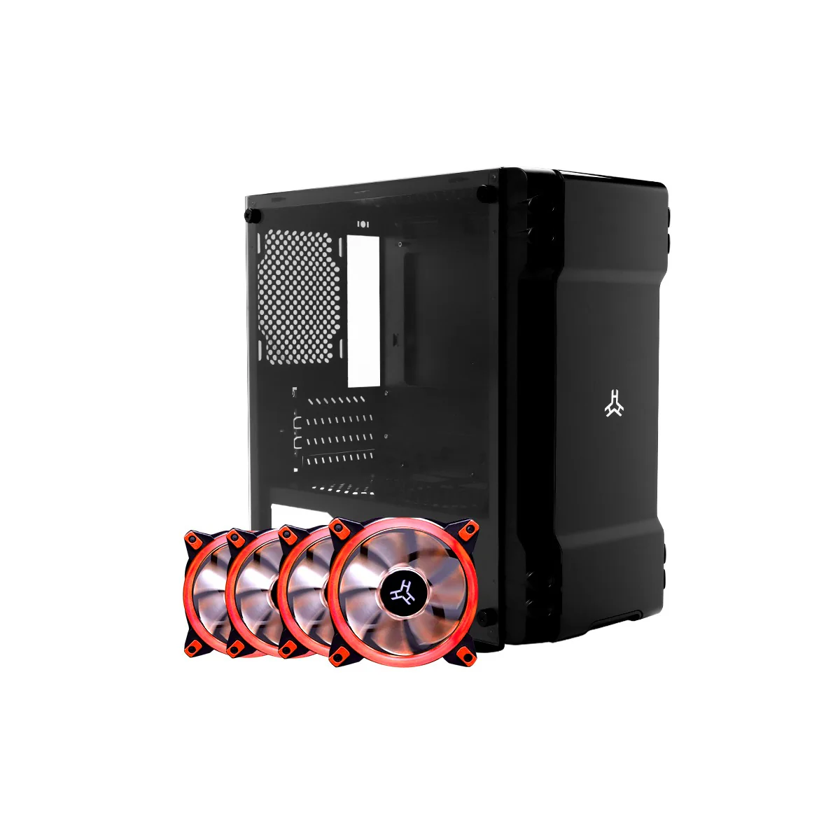 Rakk Kisig Micro ATX Case + Rakk Ounos X Fan Bundle