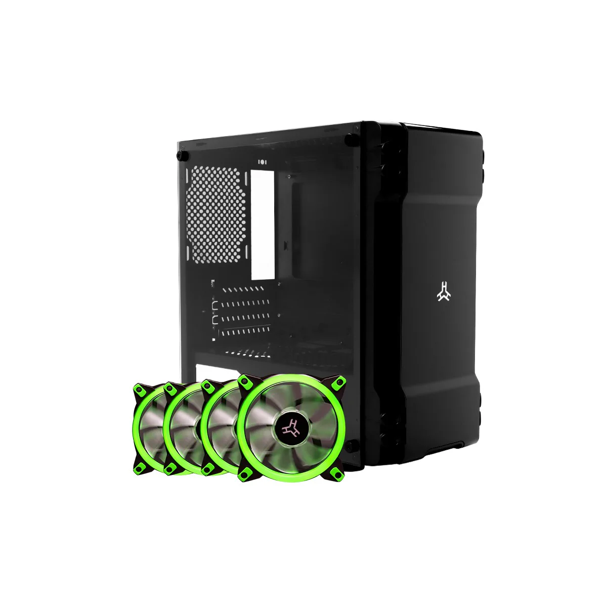 Rakk Kisig Micro ATX Case + Rakk Ounos X Fan Bundle - Image 3