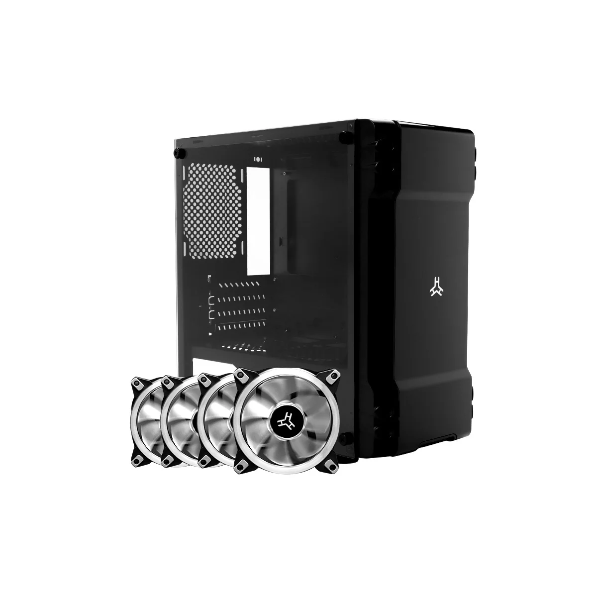 Rakk Kisig Micro ATX Case + Rakk Ounos X Fan Bundle - Image 4