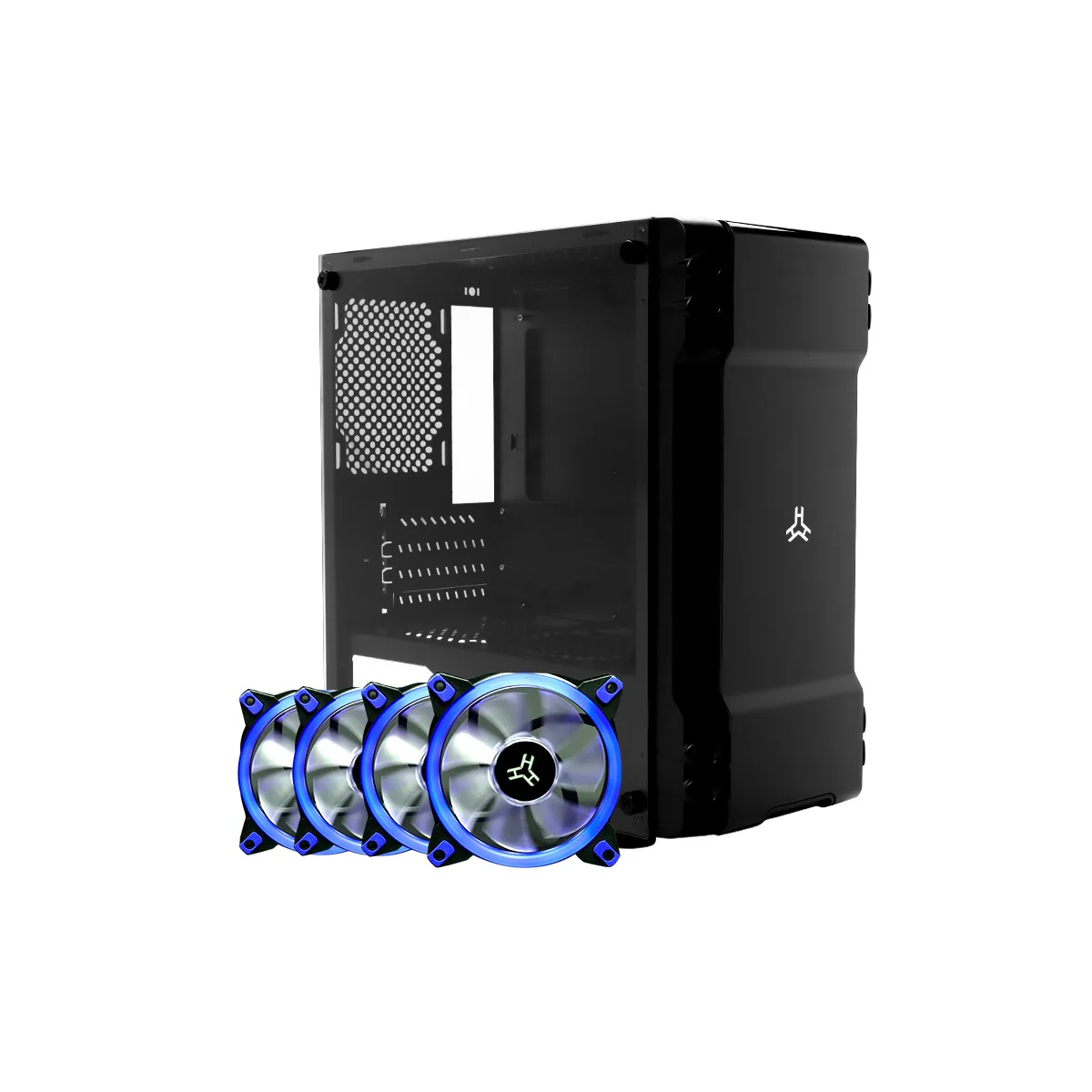 Rakk Kisig Micro ATX Case + Rakk Ounos X Fan Bundle - Image 5