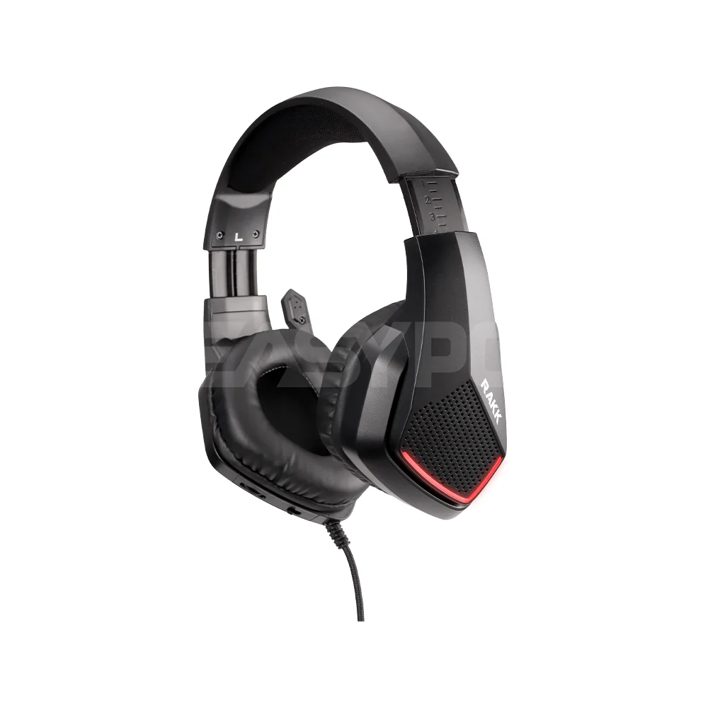 RAKK KLARE Gaming Headset USB Black - Image 5