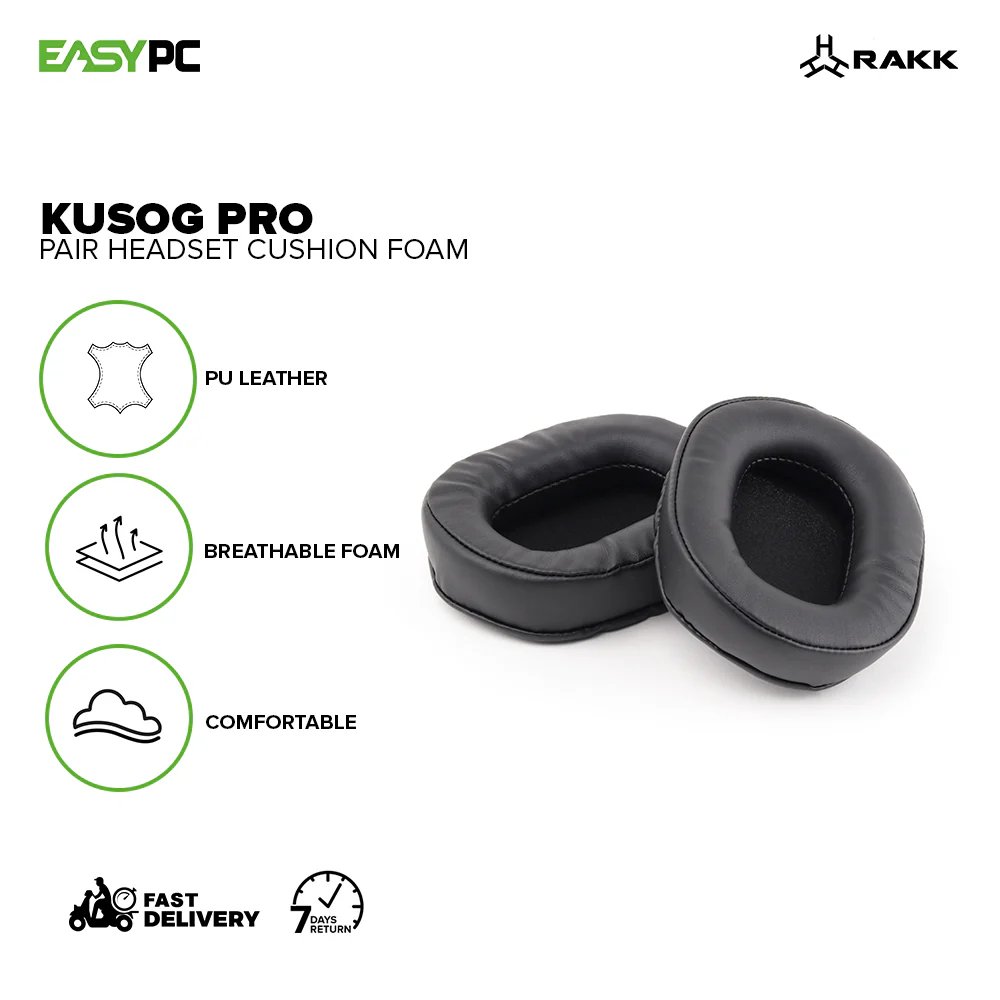 RAKK Kusog Pro (x2) Cushion Foam Headset Pair - Image 2