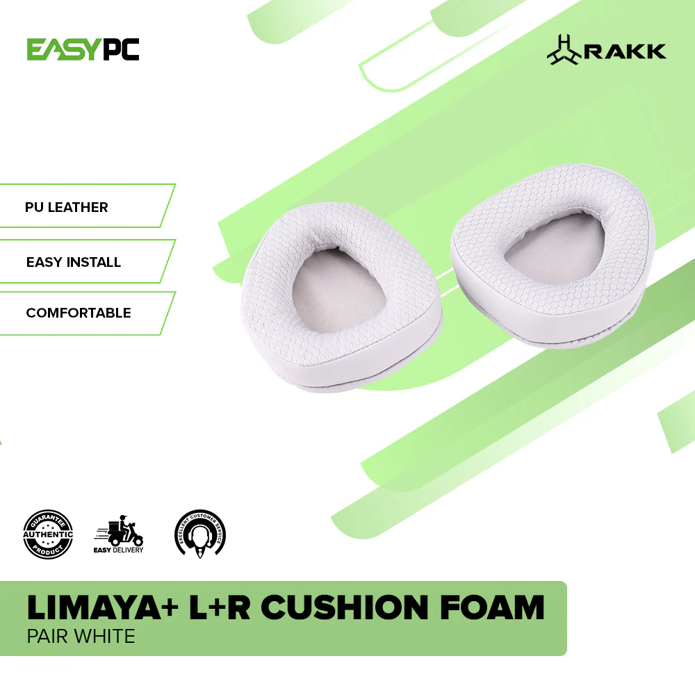 RAKK LIMAYA + L+R Cushion Foam Pair White - Image 2