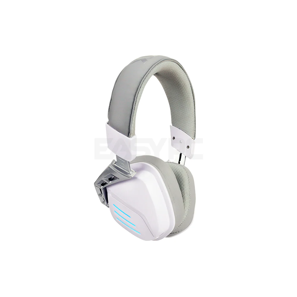 RAKK LIMAYA + Trimode RGB Gaming Wireless Headset White - Image 3