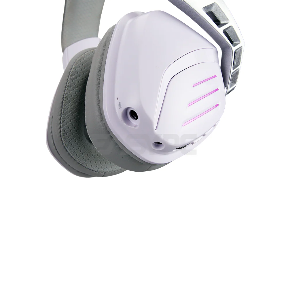 RAKK LIMAYA + Trimode RGB Gaming Wireless Headset White - Image 6
