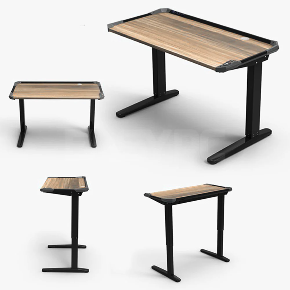 RAKK Mabi XL Adjustable Gaming Desk Black - Image 2