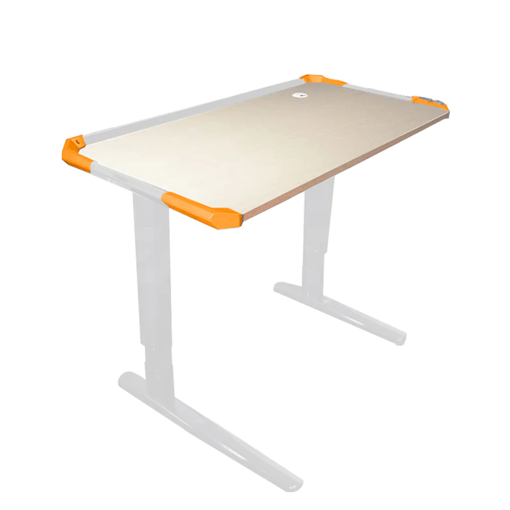 RAKK Mabi XT Adjustable Gaming Desk White - Image 2