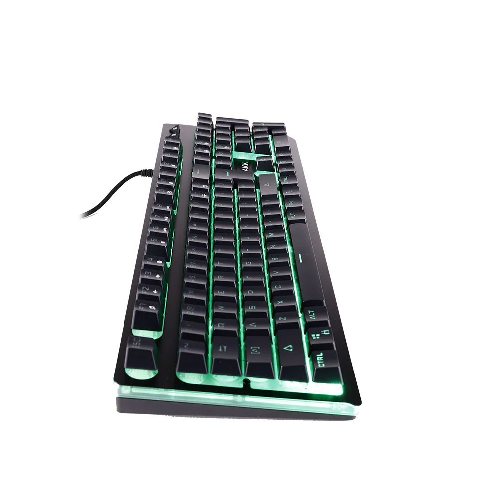 Rakk Mua Illuminated Plunger Gaming Keyboard Green - Image 3