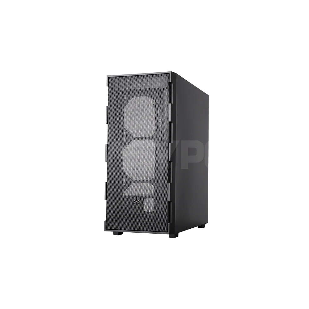 RAKK NAYA ATX Mesh Gaming PC Black
