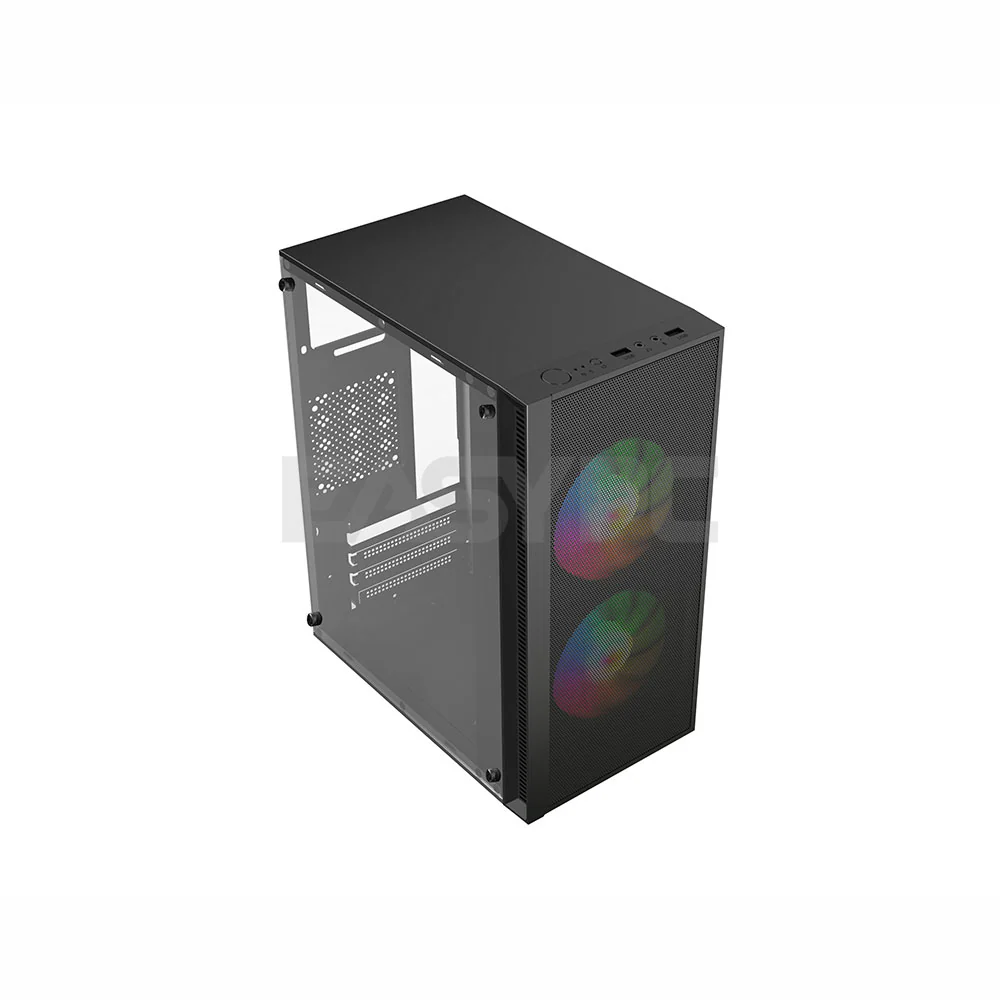 RAKK NAYA Matx Gaming Case Black