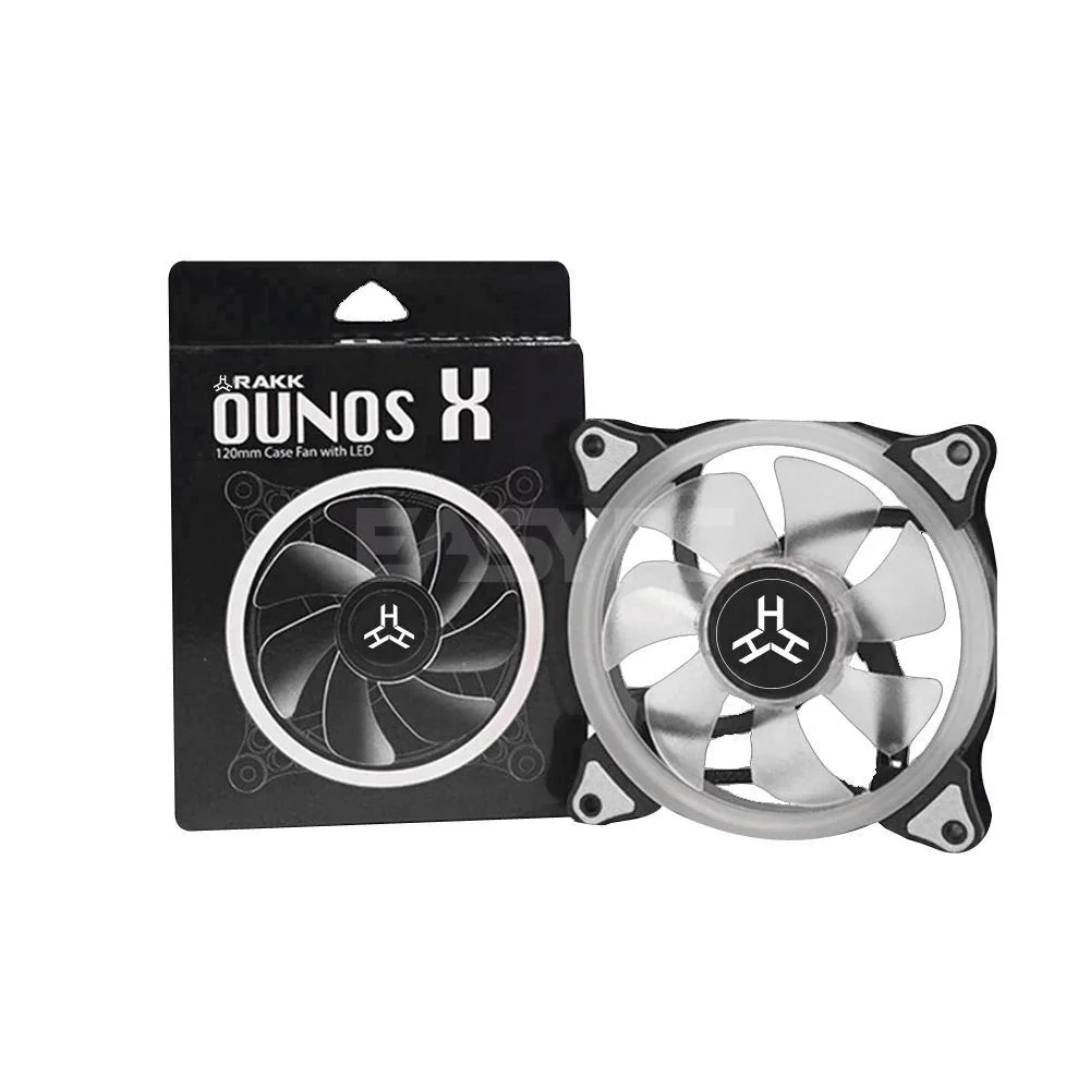 Rakk Ounos X 120mm Eclipse Red/Blue/Green/White Led Fan Chassis Fan - Image 16