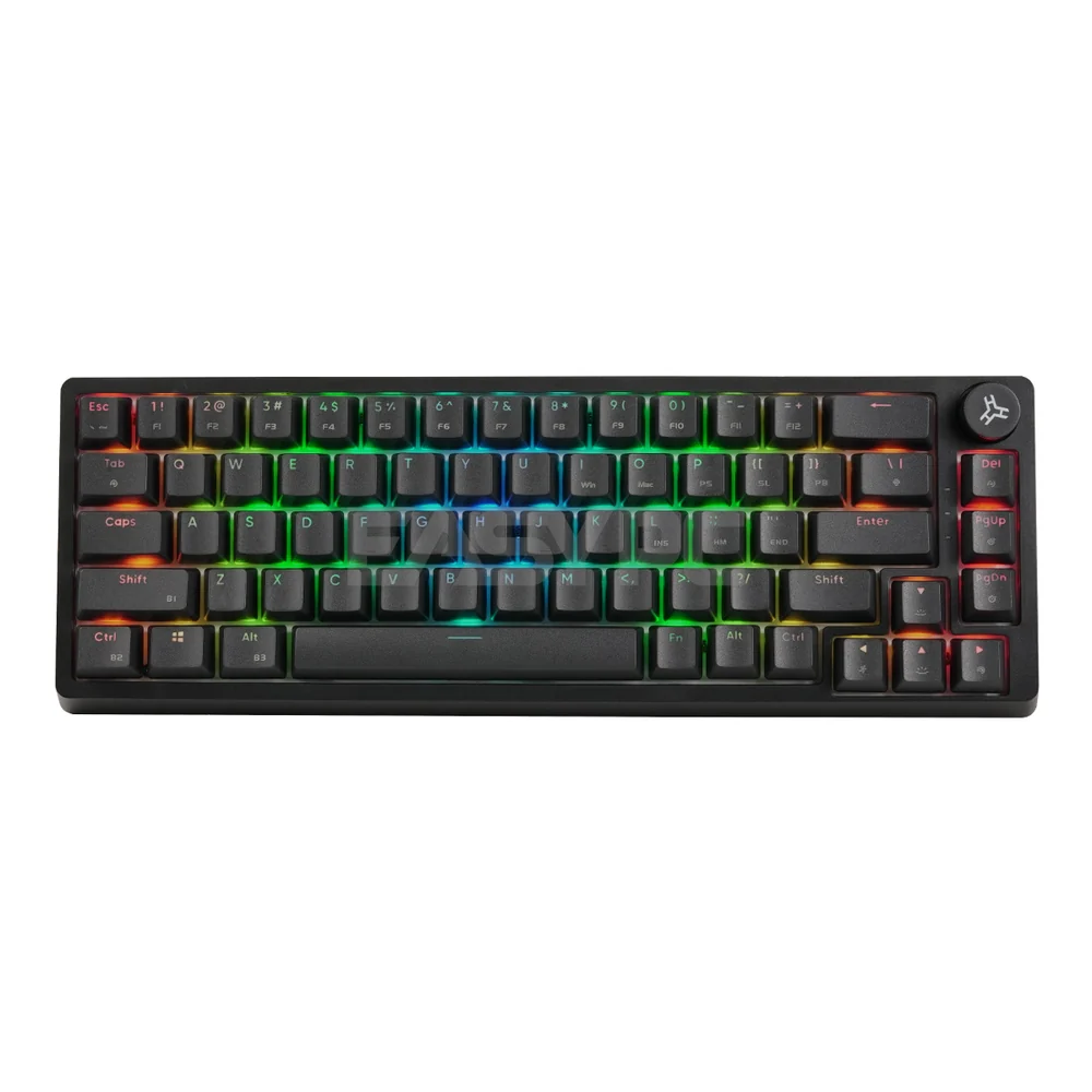 RAKK PIRAH Wireless Gaming Keyboard Barebone Black Hot swappable Socket 65% Layout and 5-PIN Mechanical Switch Bundles - Image 34