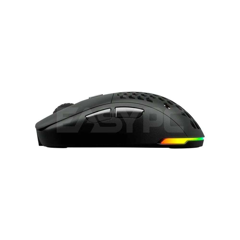 RAKK Talan Black/White Gaming Mouse and Top Cover - Image 4