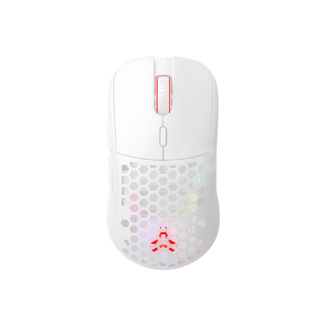RAKK Talan Black/White Gaming Mouse and Top Cover - Image 7
