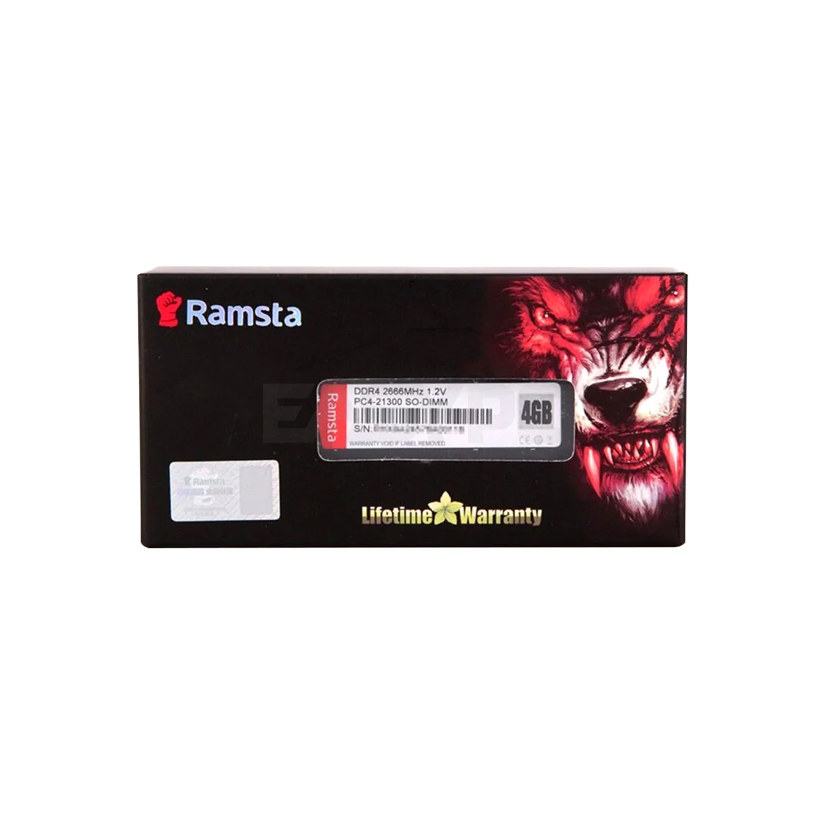 Ramsta 4gb 1x4 2666mhz Ddr4 Sodimm Memory