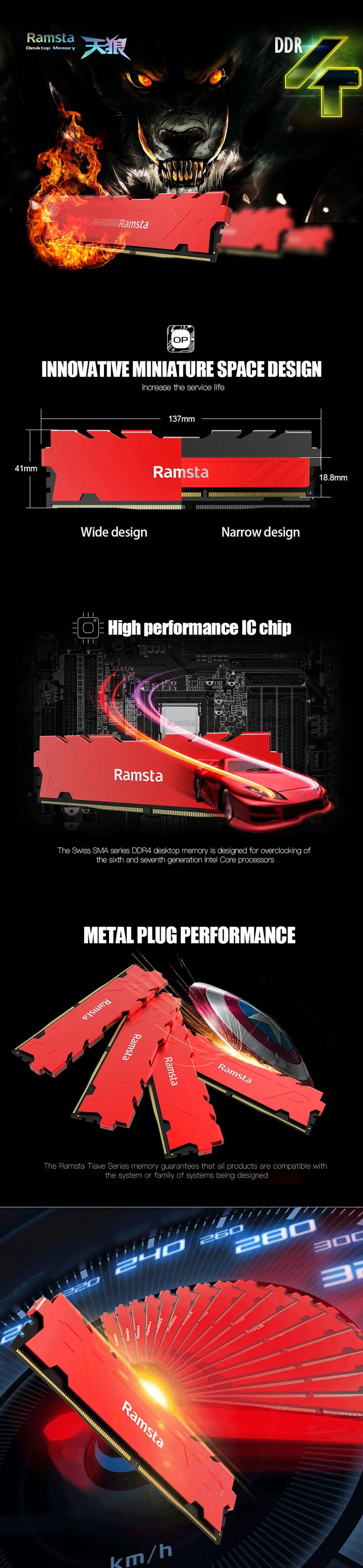 Ramsta 4gb 1x4 Ddr4-2666mhz DDR4 Memory - Image 7