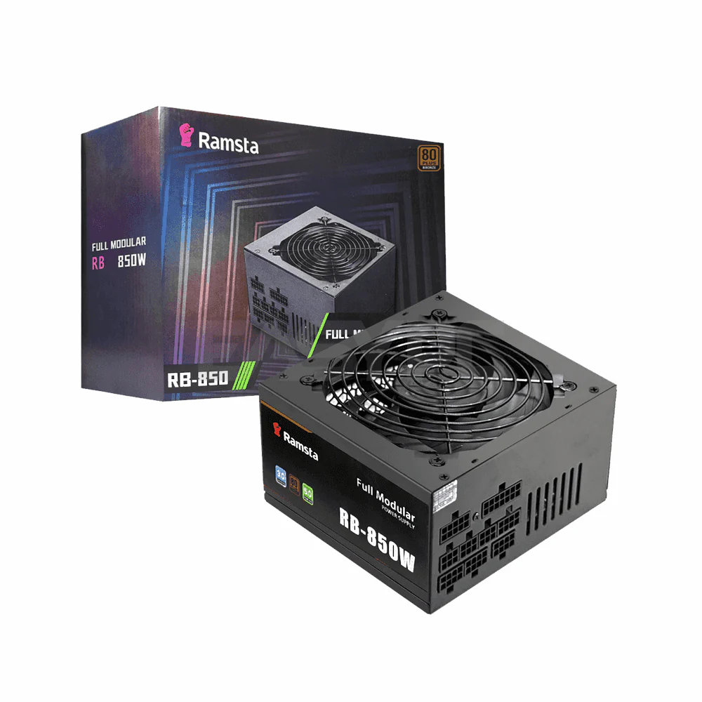 Ramsta RB850 850W 80+ Bronze Fully Modular Power Supply