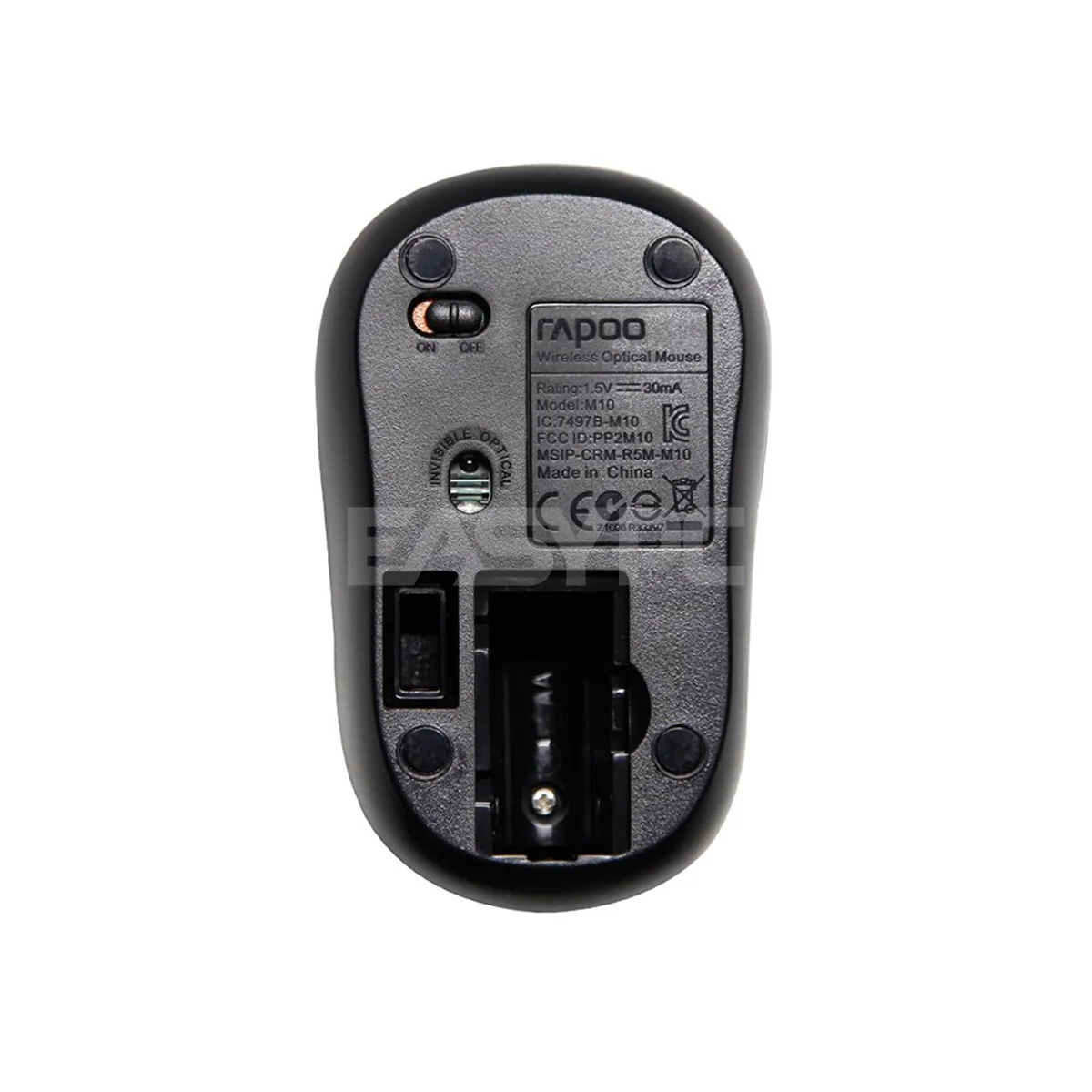 Rapoo M10 Plus Wireless Mouse Black - Image 5