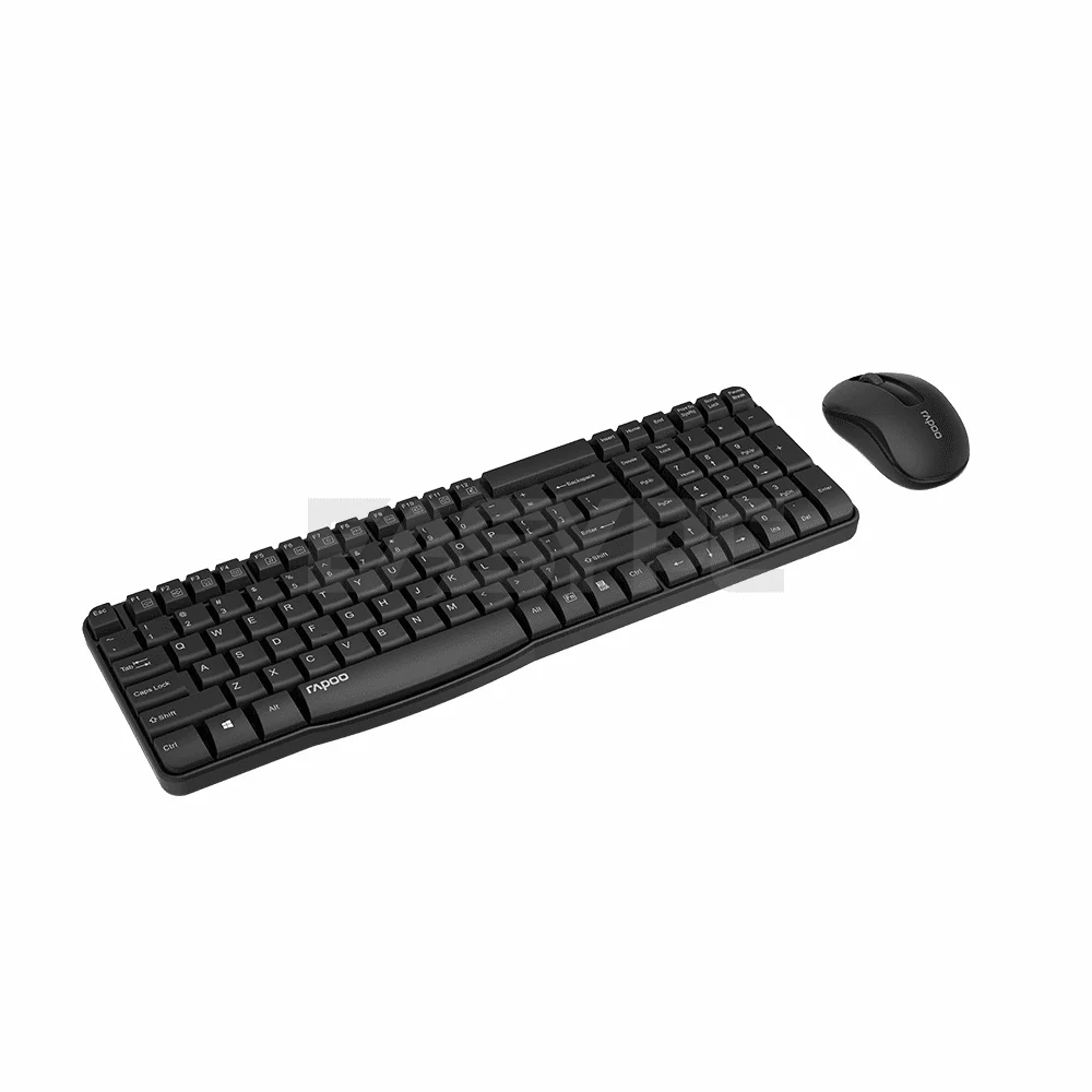 Rapoo X1800S Wireless Keyboard and Mouse Black