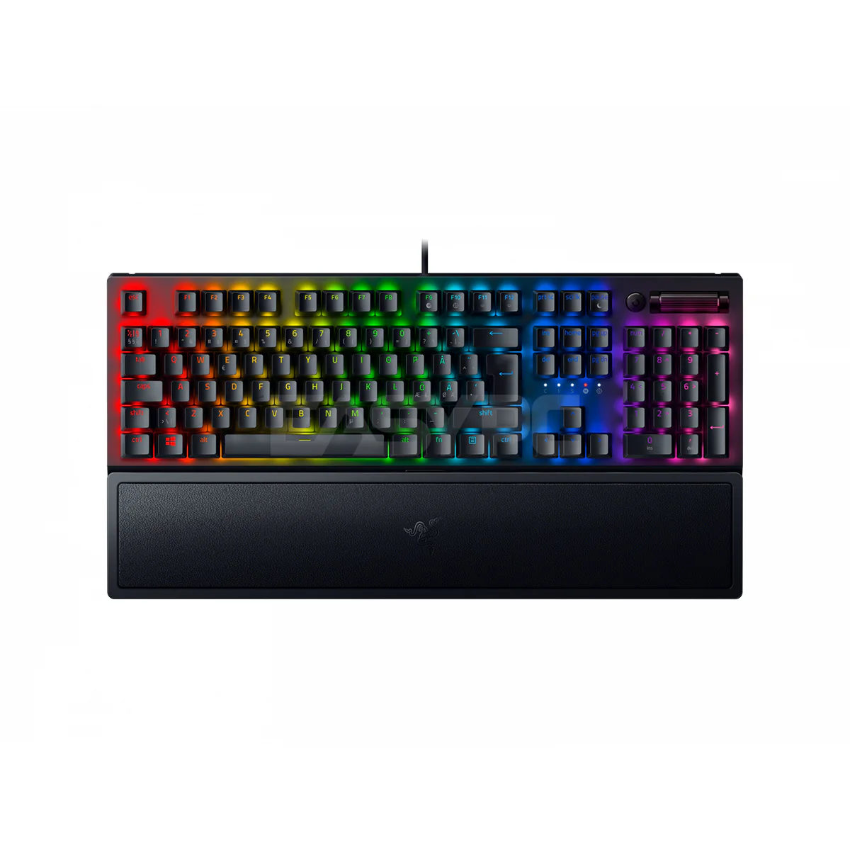 Razer BlackWidow V3 Black Mechanical Gaming Keyboard Green Switch with Razer Chroma RGB, Transparent switch housing, Doubleshot ABS keycaps Gaming Keyboard RZ03-03541800-R3M1 1ION RARZ2198 - Image 3