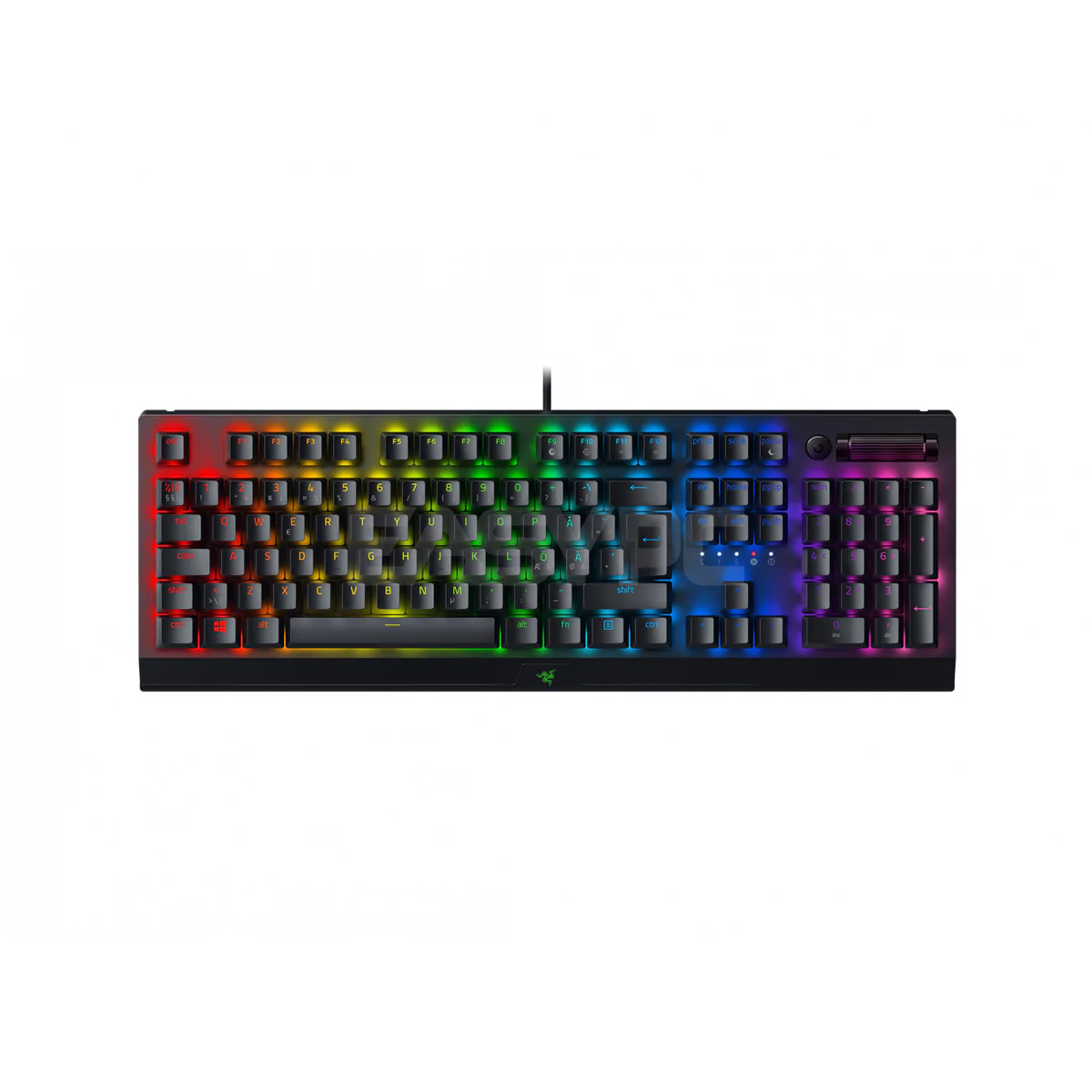 Razer BlackWidow V3 Black Mechanical Gaming Keyboard Green Switch with Razer Chroma RGB, Transparent switch housing, Doubleshot ABS keycaps Gaming Keyboard RZ03-03541800-R3M1 1ION RARZ2198 - Image 4