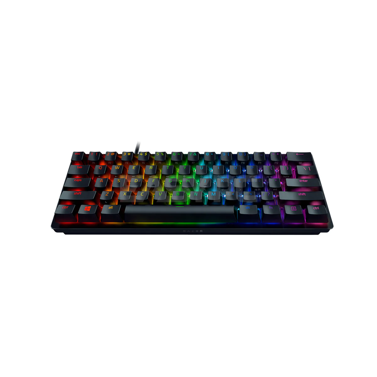 Razer Huntsman Mini Black/Mercury Case PBT Keycaps Clicky Optical Purple Switch Mechanical Gaming Keyboard 1ION - Image 4
