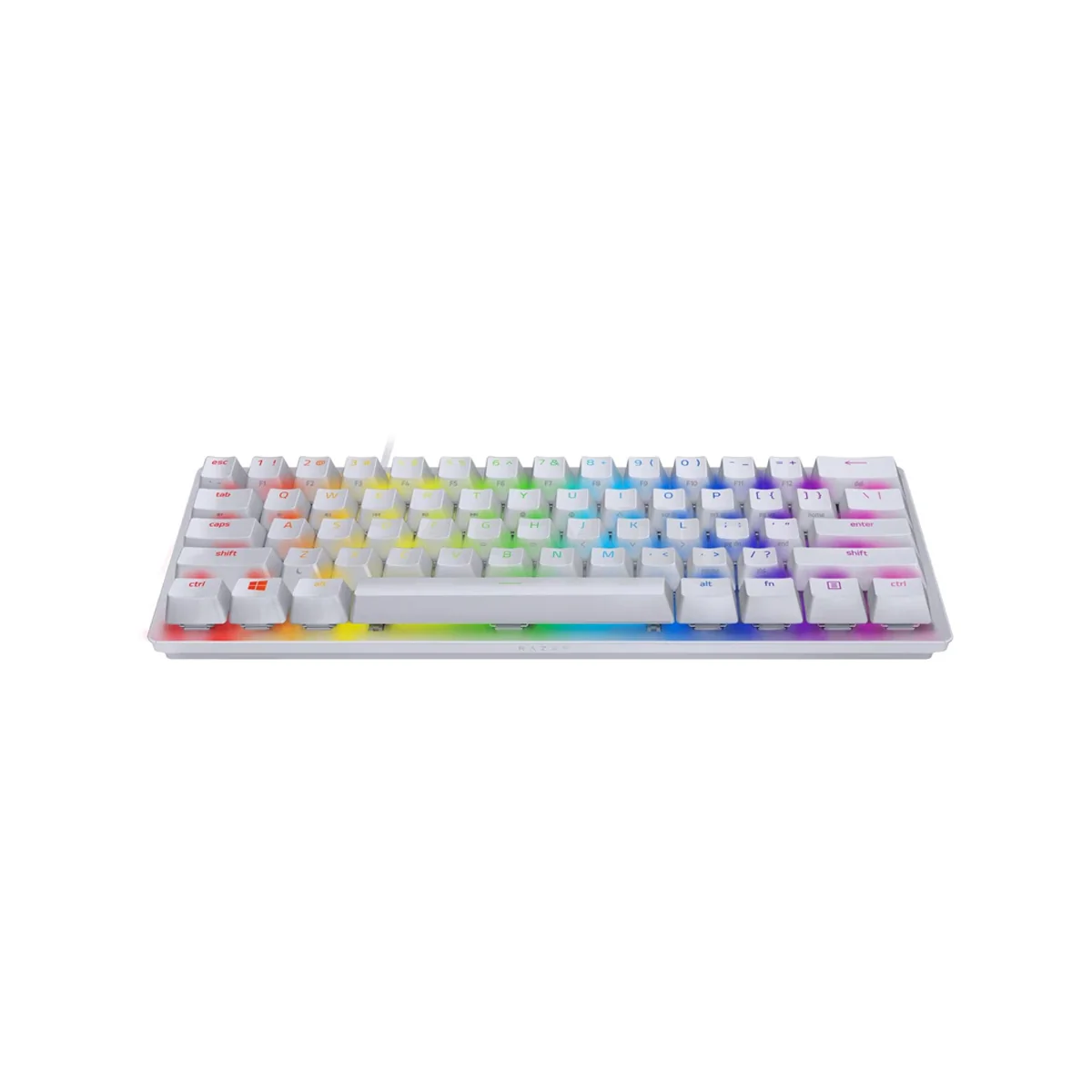 Razer Huntsman Mini Black/Mercury Case PBT Keycaps Clicky Optical Purple Switch Mechanical Gaming Keyboard 1ION - Image 7