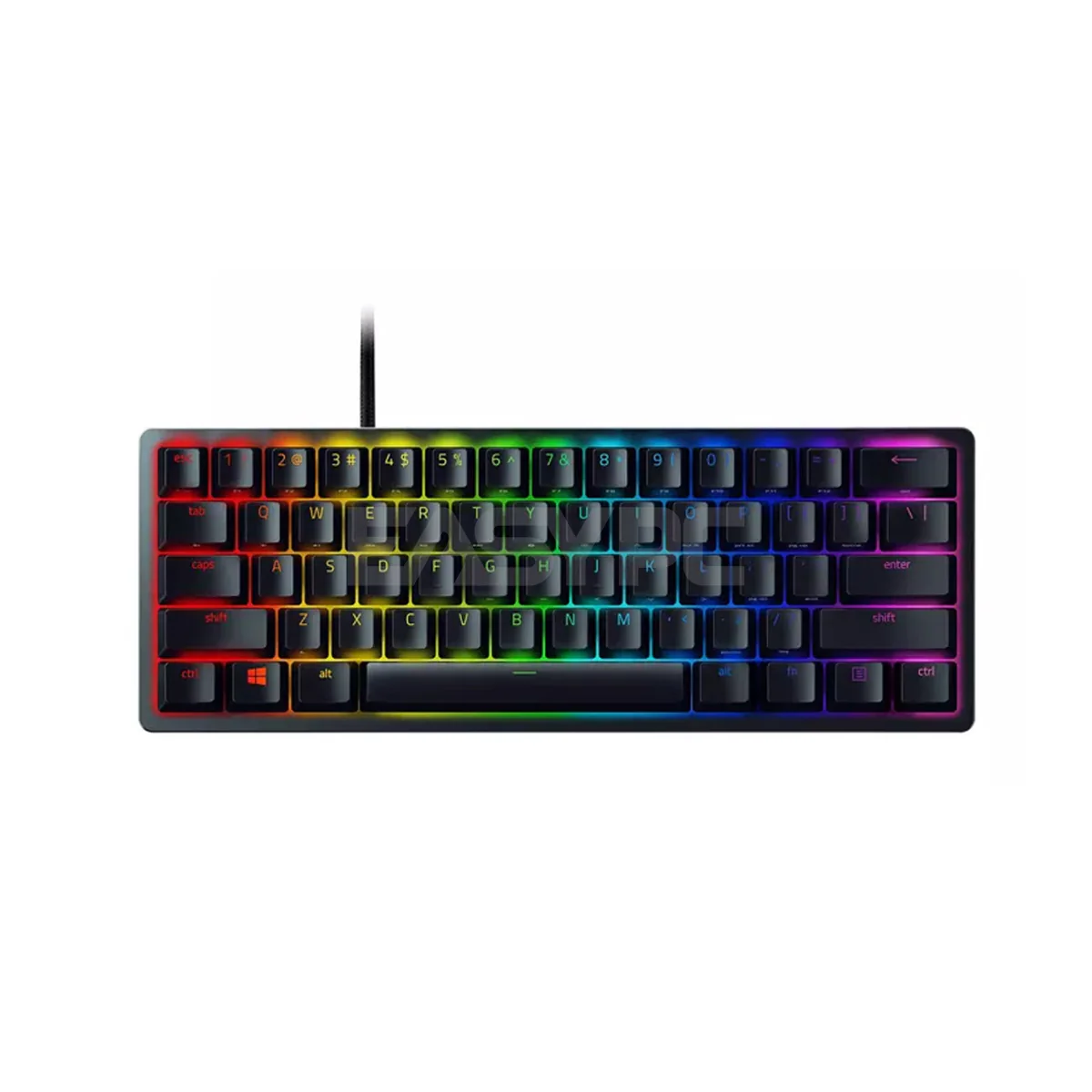 Razer Huntsman Mini Black/ White Case Detachable Type C Cable Linear Optical Red Switch Mechanical Gaming Keyboard 1ION