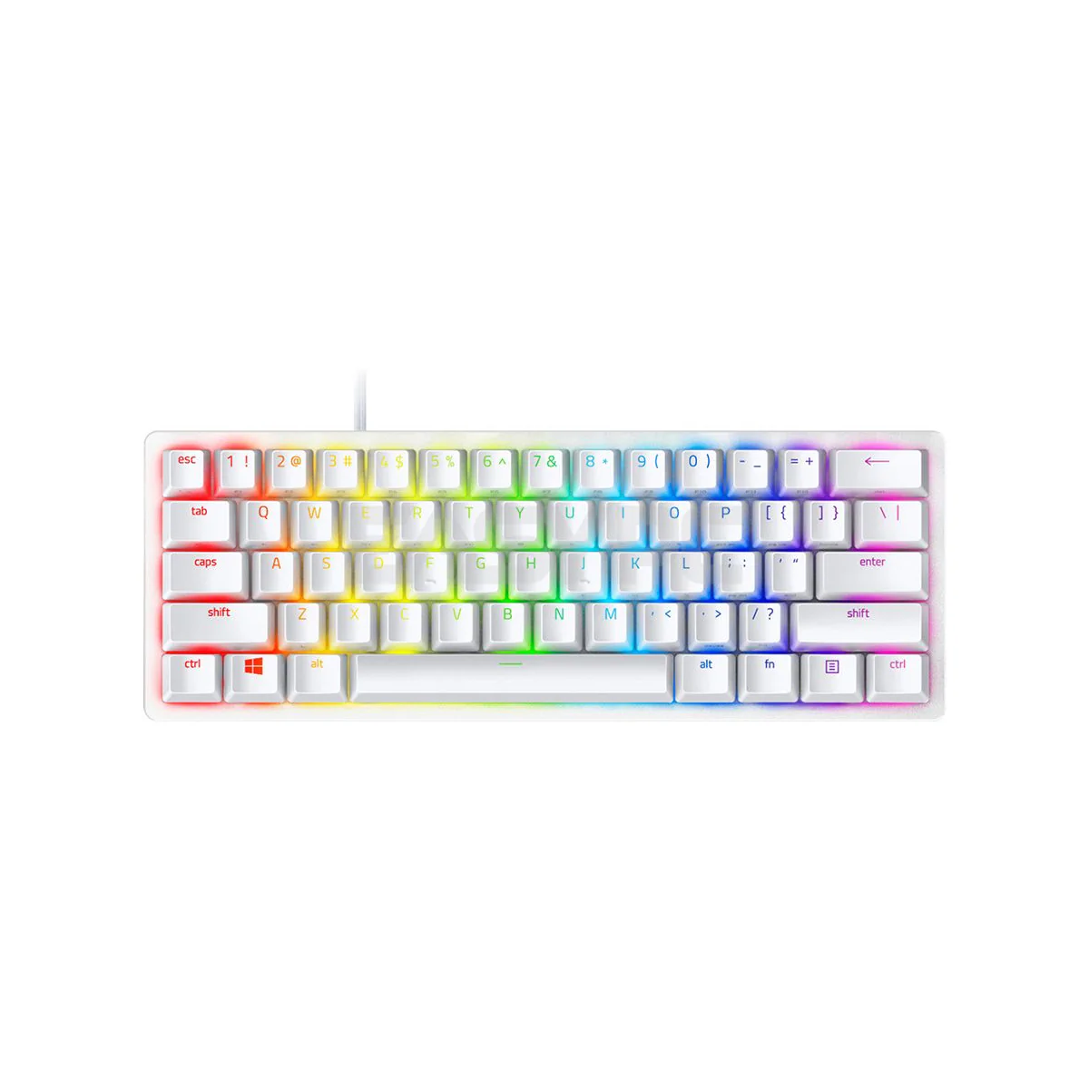 Razer Huntsman Mini Black/ White Case Detachable Type C Cable Linear Optical Red Switch Mechanical Gaming Keyboard 1ION - Image 5