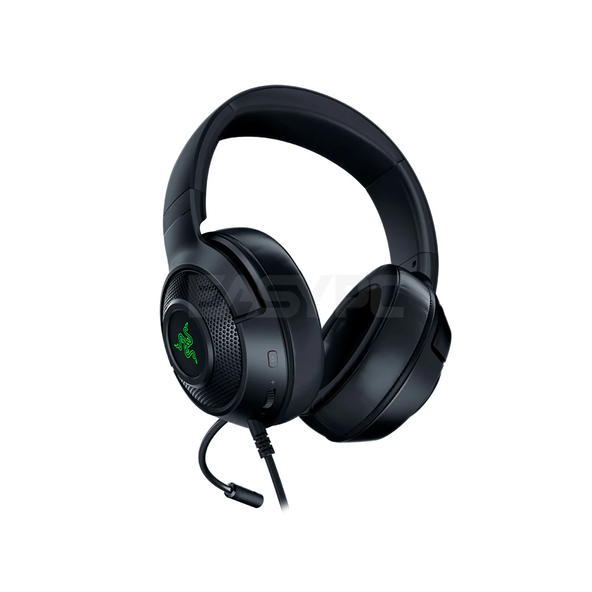 Razer Kraken X Black, Bendable cardioid microphone, Oval Ear Cushions Earcups Wired Gaming Headset RZ04-02890100-R3M1 1ION RARZ2201 - Image 3