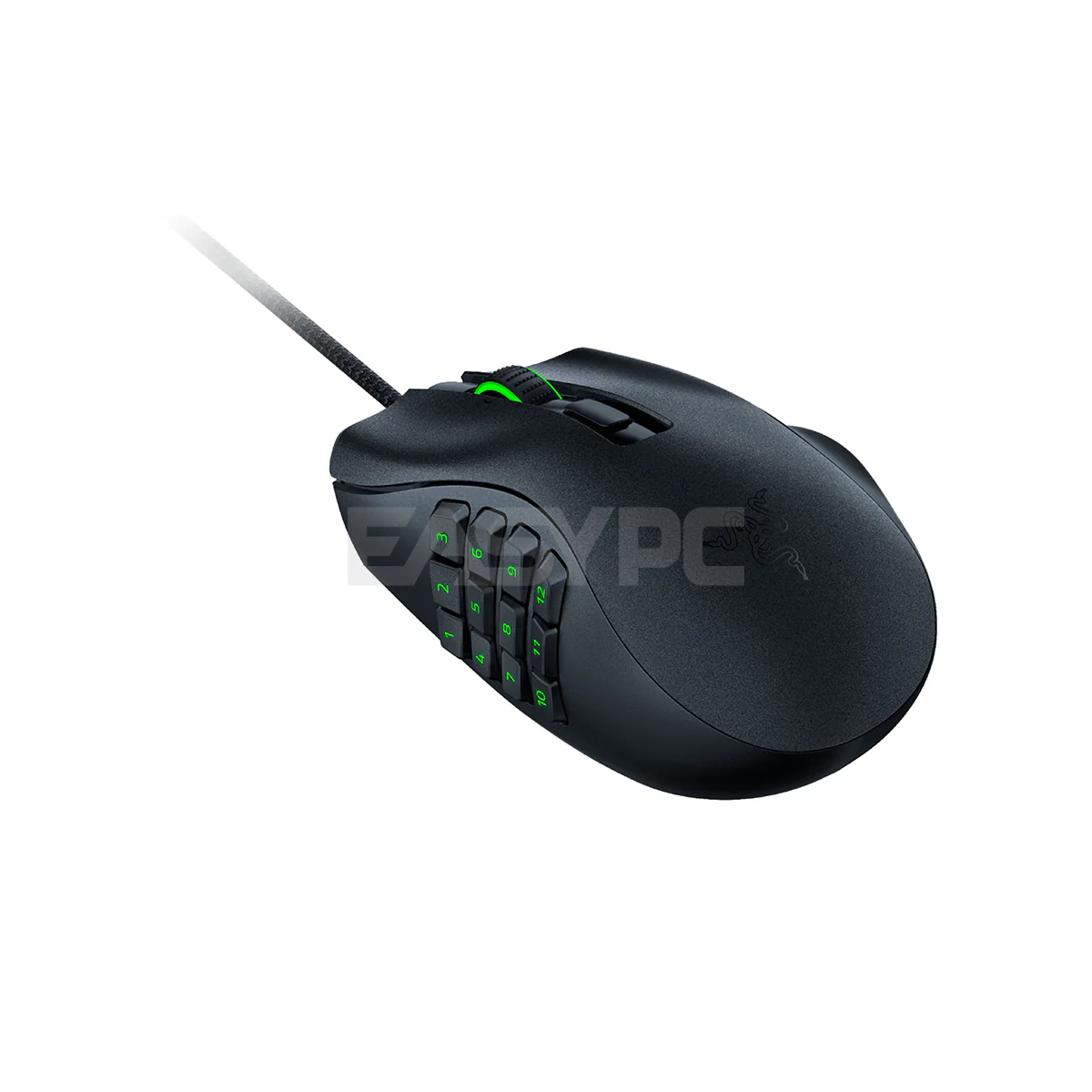 Razer Naga X Ergonomic MMO Gaming Mouse,2nd-gen Razer Optical Switch, Chroma RGB Lighting, 16 Programmable Buttons Wired MMO Gaming Mouse RZ01-03590100-R3M1 1ION RARZ2186 - Image 3