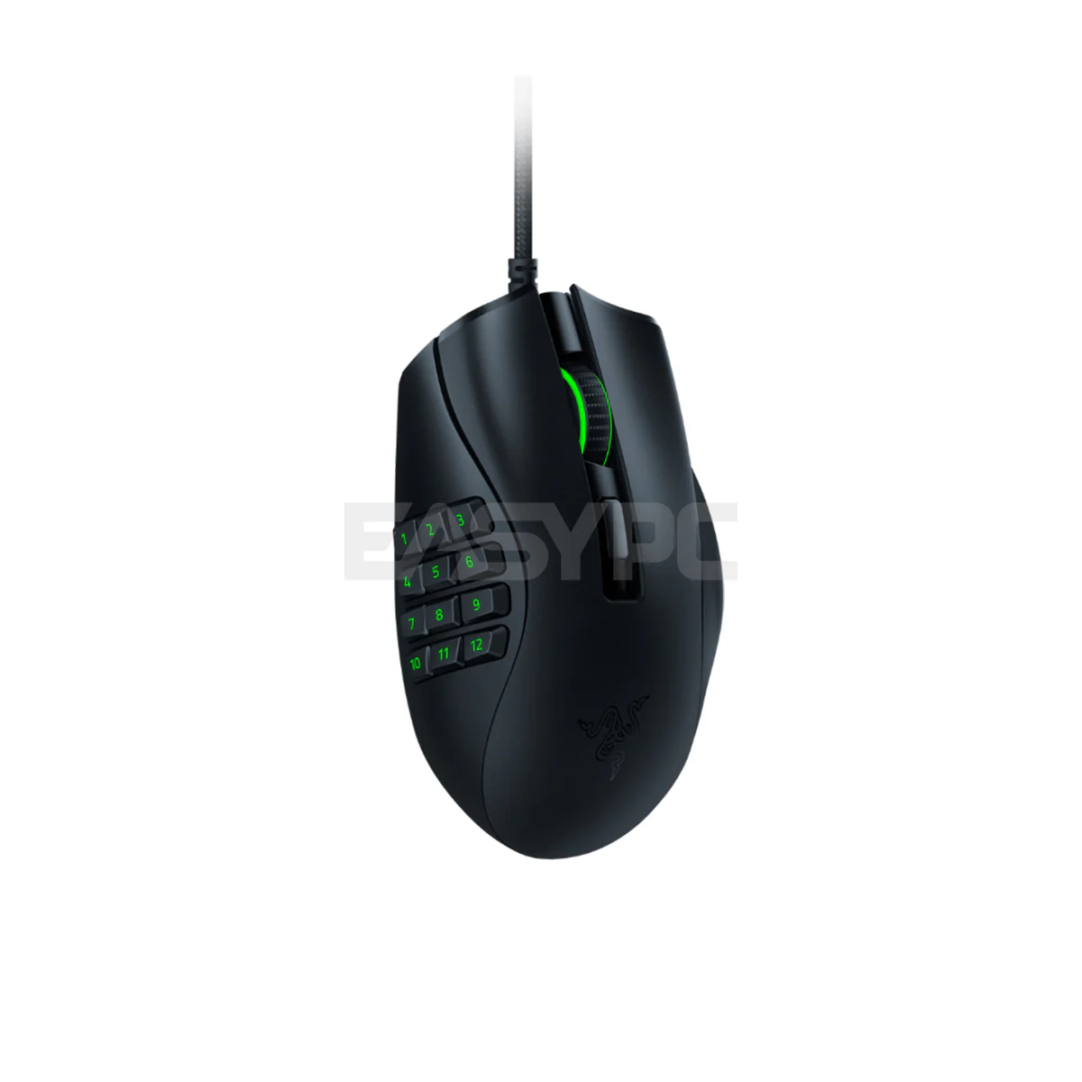 Razer Naga X Ergonomic MMO Gaming Mouse,2nd-gen Razer Optical Switch, Chroma RGB Lighting, 16 Programmable Buttons Wired MMO Gaming Mouse RZ01-03590100-R3M1 1ION RARZ2186 - Image 4