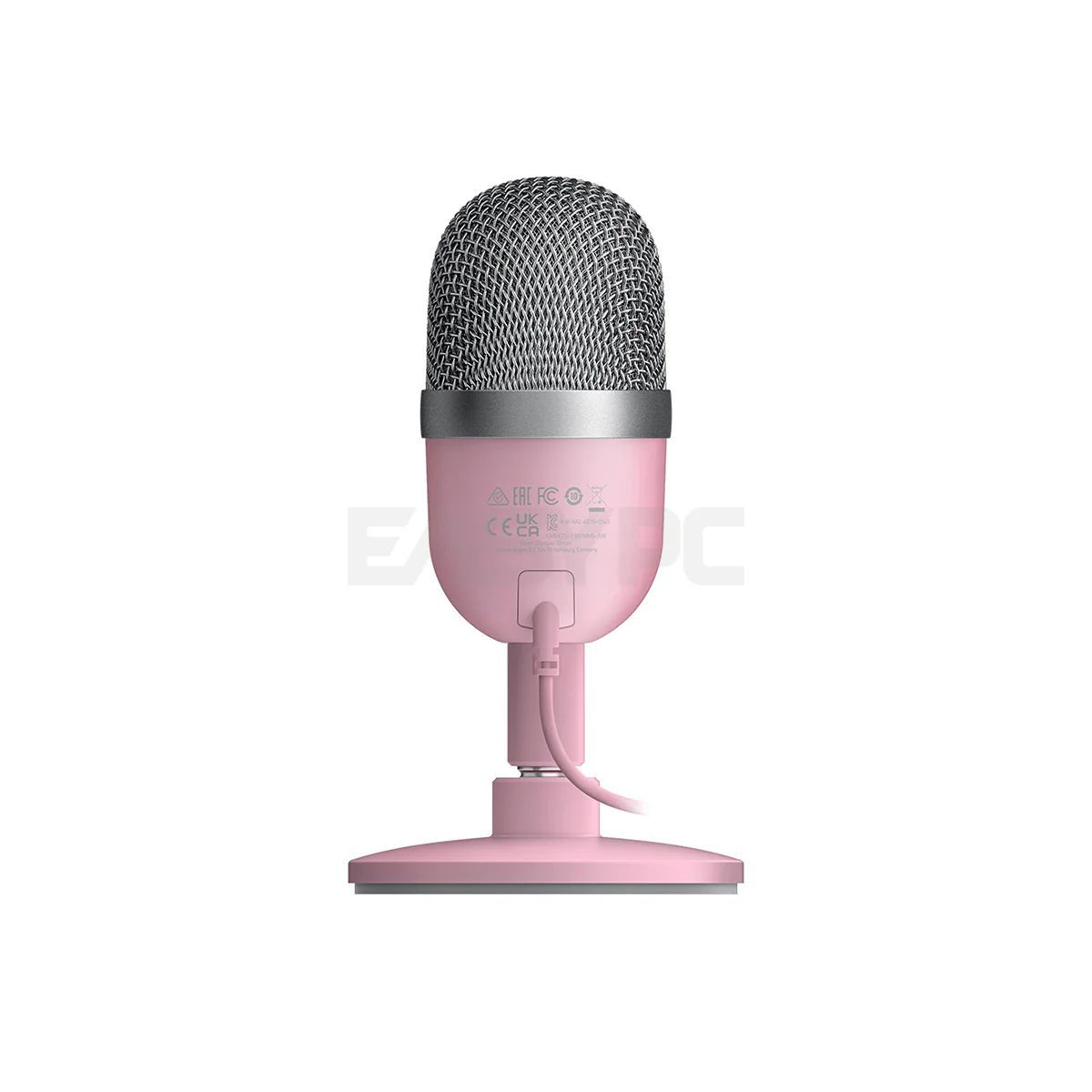 Razer Seiren Mini - Black/Quartz/Mercury, Heavy-Duty Tilting Stand, Built-In Shockmount, USB Plug and Play, Ultra-compact and Portable Streaming Microphone 1ION - Image 10
