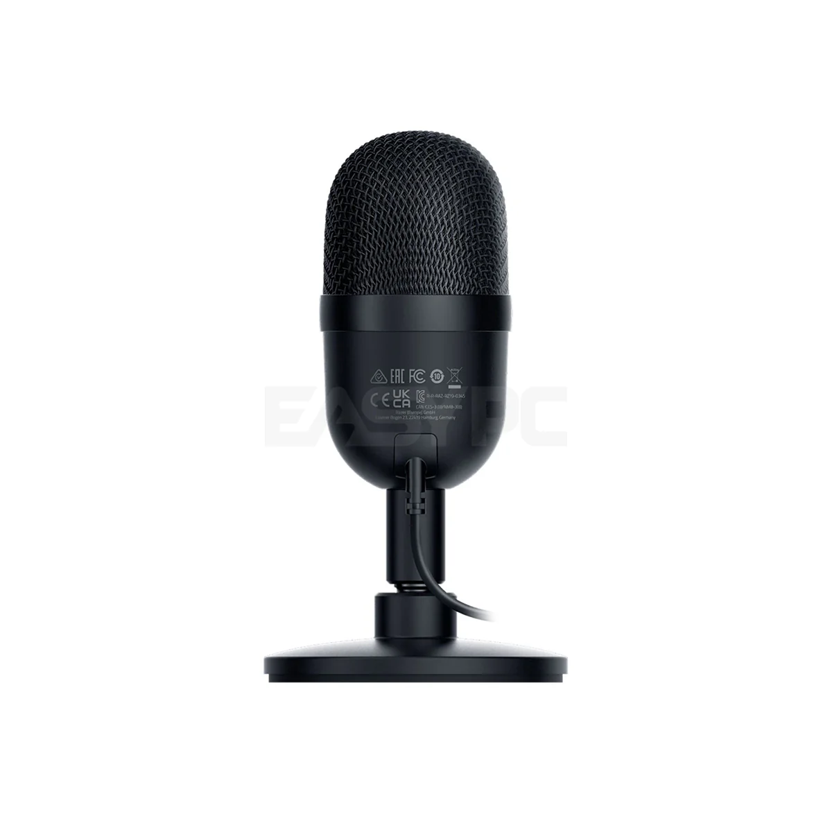Razer Seiren Mini - Black/Quartz/Mercury, Heavy-Duty Tilting Stand, Built-In Shockmount, USB Plug and Play, Ultra-compact and Portable Streaming Microphone 1ION - Image 5