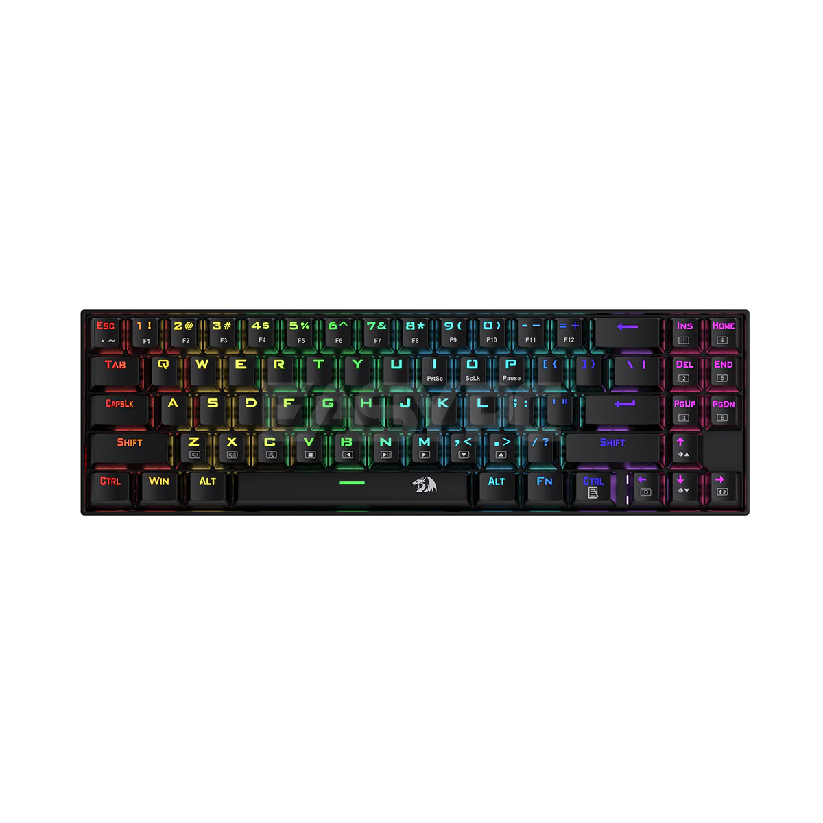 Redragon Deimos K599 50 million click life2.4G+ Wired and Wireless RGB Mechanical Gaming keyboard REK52233 15CYB