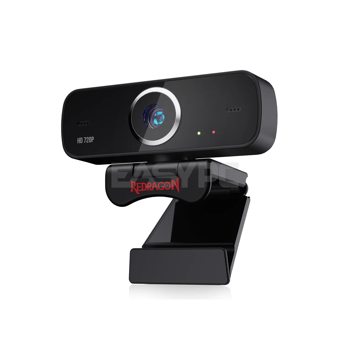 Redragon Fobos GW600 720P 720p Resolution, 30 FPS with Fixed Focus, Clip-on stand, Auto Control for Saturation, FHD Webcam