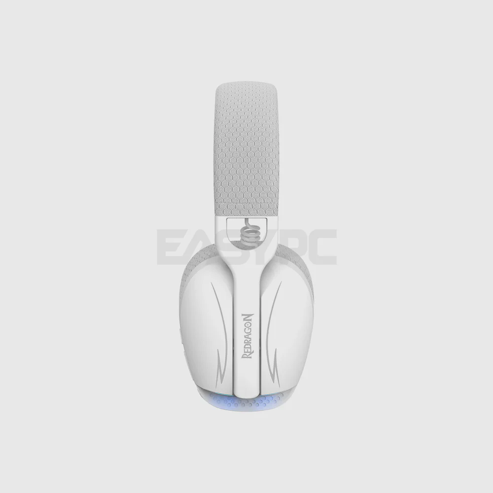 Redragon H878WG Skuld Pro Lightweight Wireless Gaming Headset White - Image 3