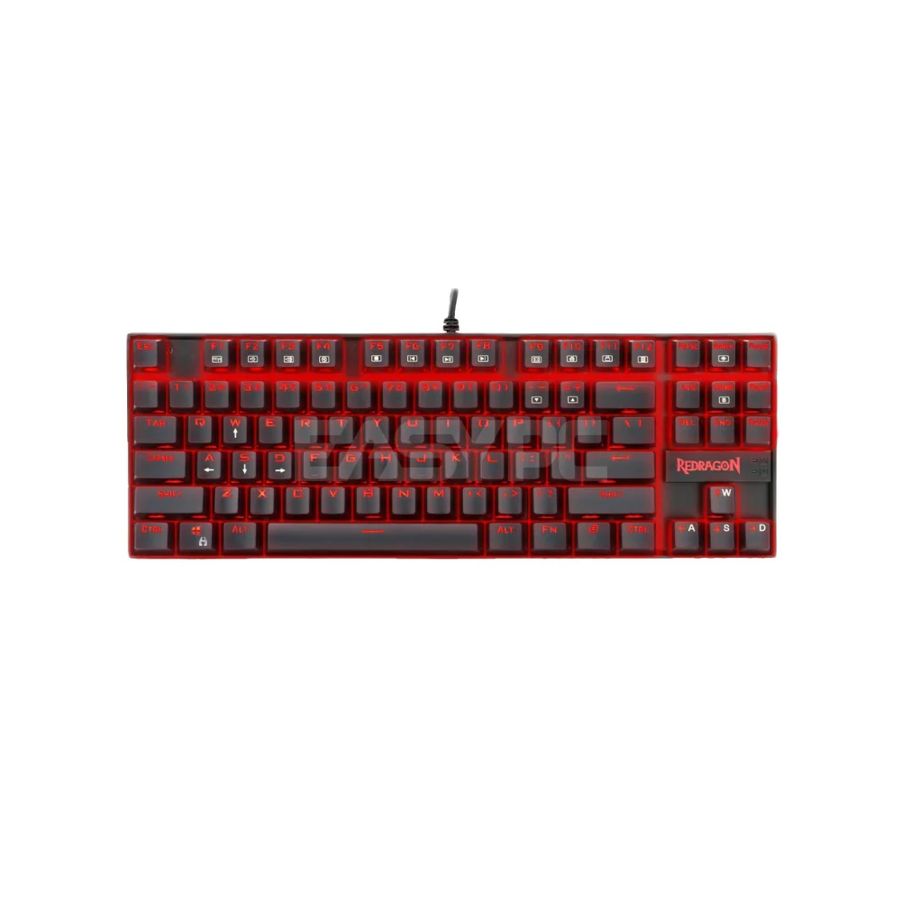 Redragon K552B Single Color Kumara Mechanical Gaming Keyboard Black