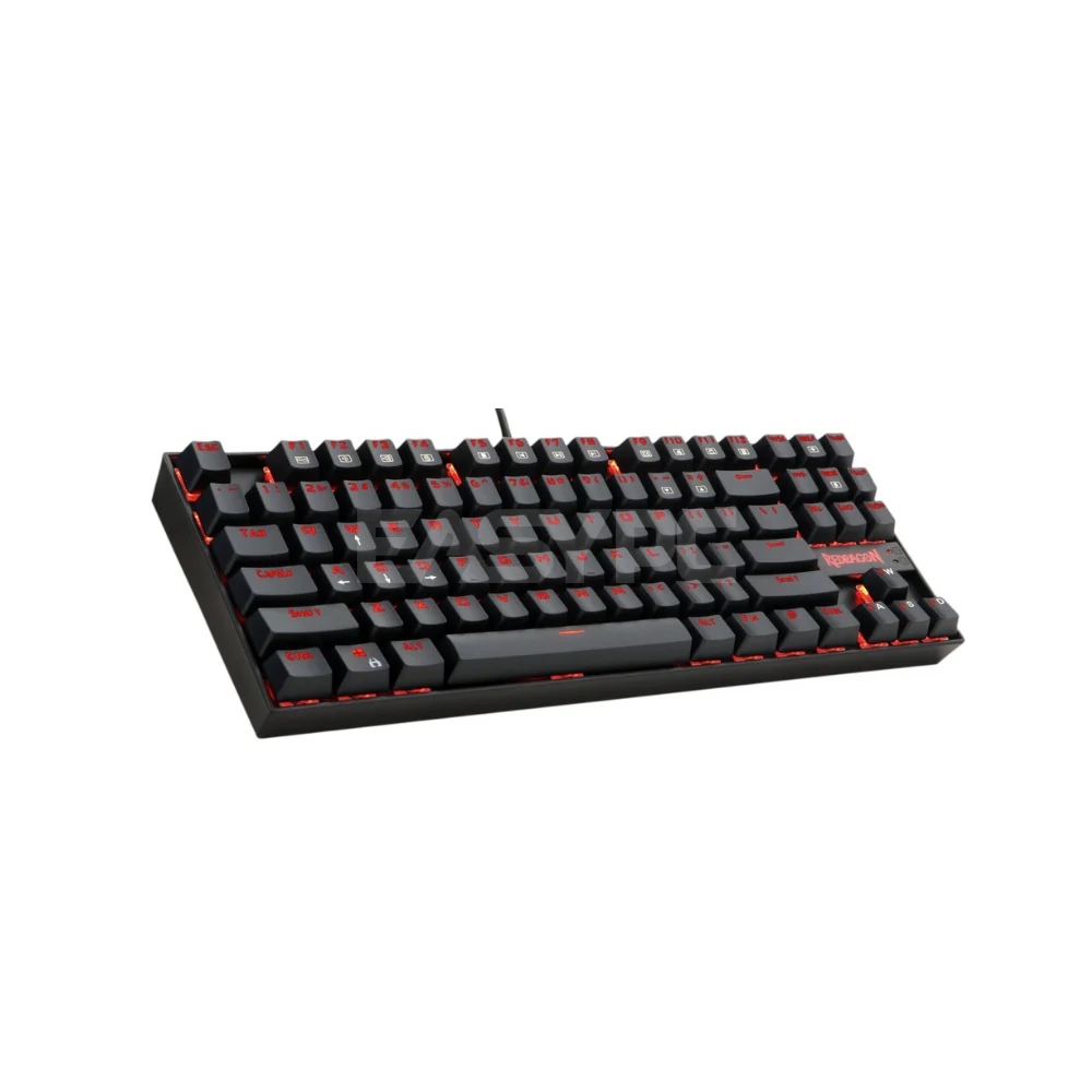 Redragon K552B Single Color Kumara Mechanical Gaming Keyboard Black - Image 2