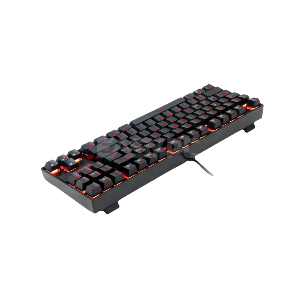 Redragon K552B Single Color Kumara Mechanical Gaming Keyboard Black - Image 5