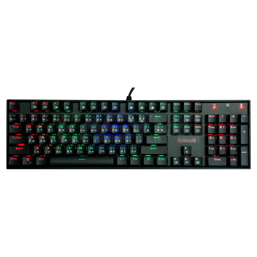 Redragon K565B Rudra Gaming Keyboard Rainbow