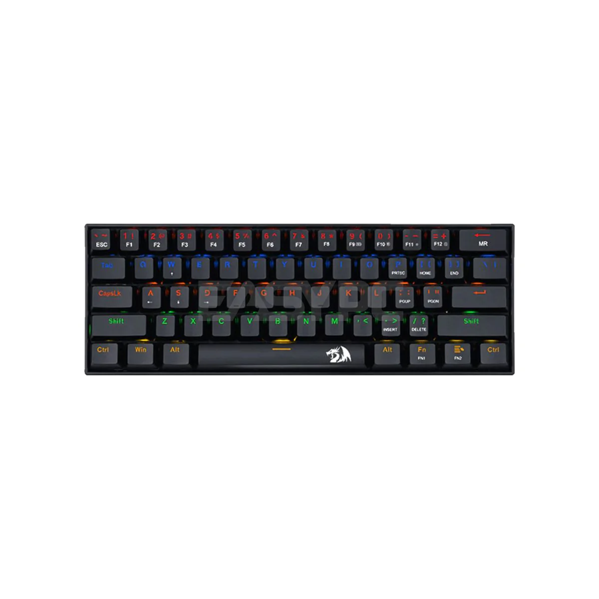 Redragon K606 LAKSHMI Mechanical Gaming Keyboard Red Switch Black